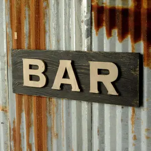 BAR Train Depot Sign