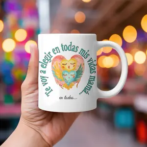 La Mejor Mamá  Taza Regalo 12oz  Coffee Ceramic