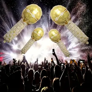 8 Microphone Foil Balloons, Perfect for Disco Parties, Birthday Celebrations, Halloween, Christmas Decorations, Party Balloons Decorations