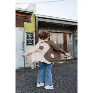 TABY ORIGINAL: The Yin To My Yang Cardigan In MOCHA LATTE** In Sizes XS-5X!***