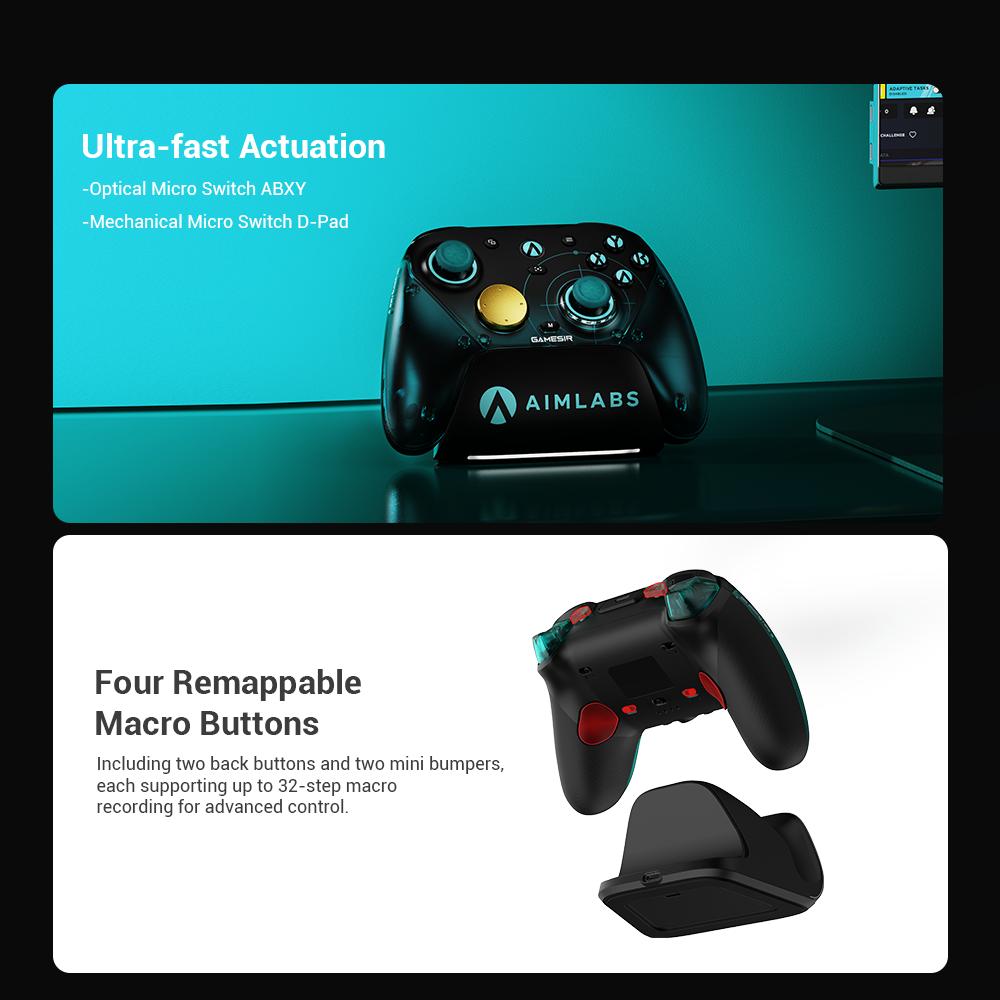 [Pre-Order]GameSir G7 Pro 8K PC Aimlabs Edition (Not for Xbox) Esports Controller for PC, Android, iOS, Switch