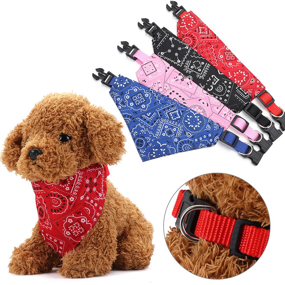 Wardrobe (Collar) - Adjustable Triangular Bandage For Pet Dog Cat Washable Scarf Bandana Collar Bibs Cat Neck Decor Birthday Party Dress Up