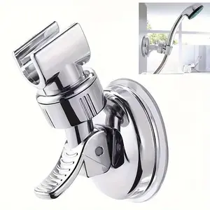 1pc, Bathroom Shower Head Suction Cup Showerhead Holder, Bathroom Tools