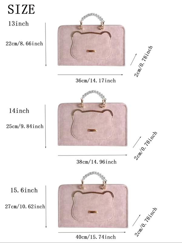 New Universal Laptop Sleeve Case, Laptop Cover Fits 13-16 Inch Laptops, Durable Protective Bag for Notebook Computers, Stylish Computer Accessories