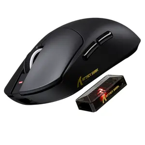 Attack Shark X8 Ultra Wireless Gaming Mouse, 55g Ultralight Design, Pixart Paw3950max Sensor, BT/2.4g Dual Mode, 42000 Dpi, 500mah Battery