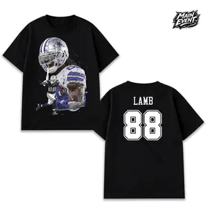 [Youth & Adult] Ceedee Lamb 88 Celly Graphic For Cowboys Nation High-Quality 100% Cotton T-Shirt (Made In US), Ceedee Football Shirt, Game Day Outfits, Gift For Football Fans, Football Graphic Tee