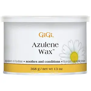 GiGi Azulene Soft Wax for Hair Removal - Cosmetic Body Care Cream, Soothing Full Body Wax for Normal Skin, 13 oz (368 g)