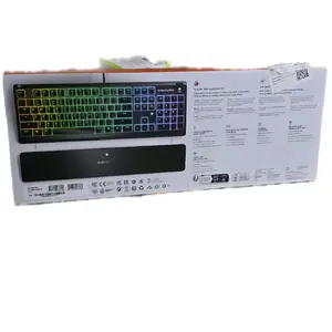 SteelSeries Apex 3 RGB Keyboard & Rival 3 RGB Mouse Combo for PC Mac Xbox PS4 with IP32 Water-Resistant Design and PrismSync 10-Zone RGB Lighting