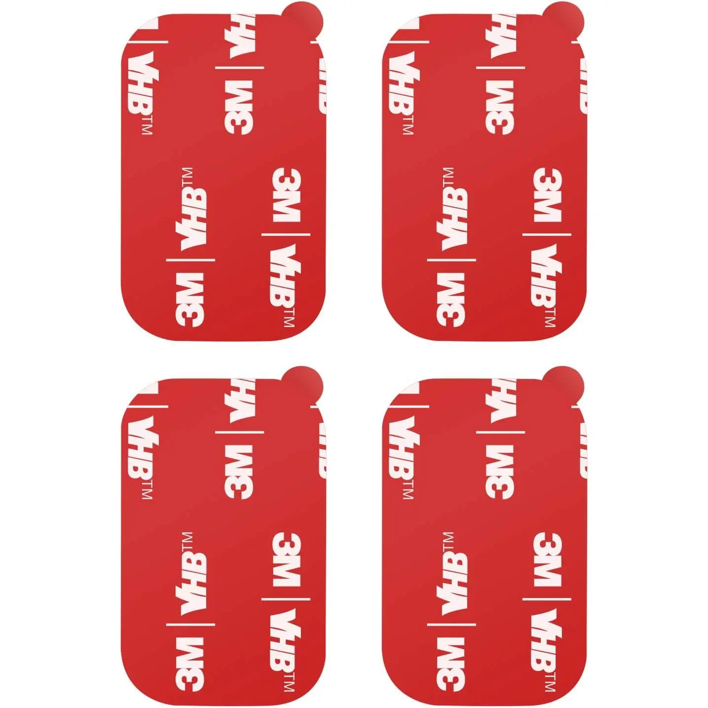 3M Vhb Sticky Adhesive Pads Replacement Mounting Tape 4 Pcs, Dashboard Sticker Pads for Magnetic Phone Car Mount,Car Mount Adhesive,Double Sided 3M Adhesive Pads,Car Mount Sticker Tapes