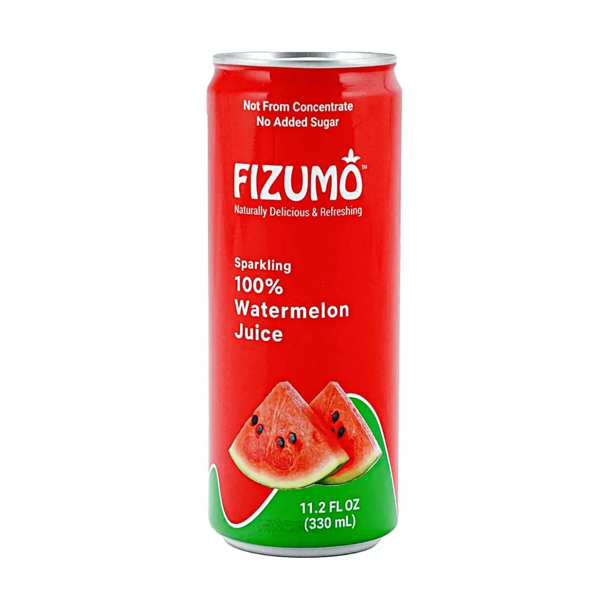 Fizumo 100% Watermelon Juice Sparkling Drink 330ml - Authentic Thai Flavor