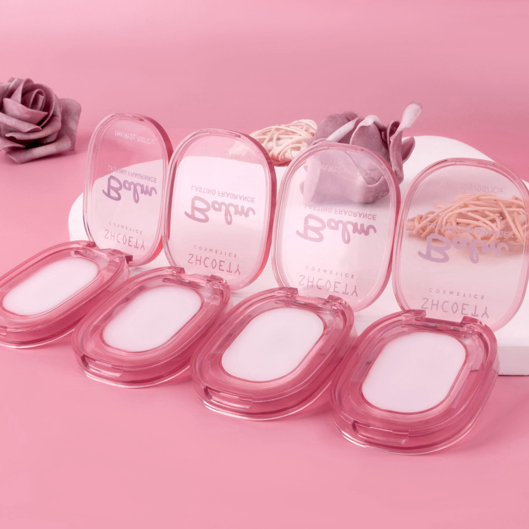 Solid Perfume Balm Kit, 4 Trending Scents: Bluebell, Peach, Rose & Oud. Travel-Friendly Compact Wax-Based Formula, Long-Lasting Freshness For Everyday Wear. Perfect For On-The-Go Touch-Ups And Scent Layering, An Ideal Gift For Her And Beauty Enthusiasts.