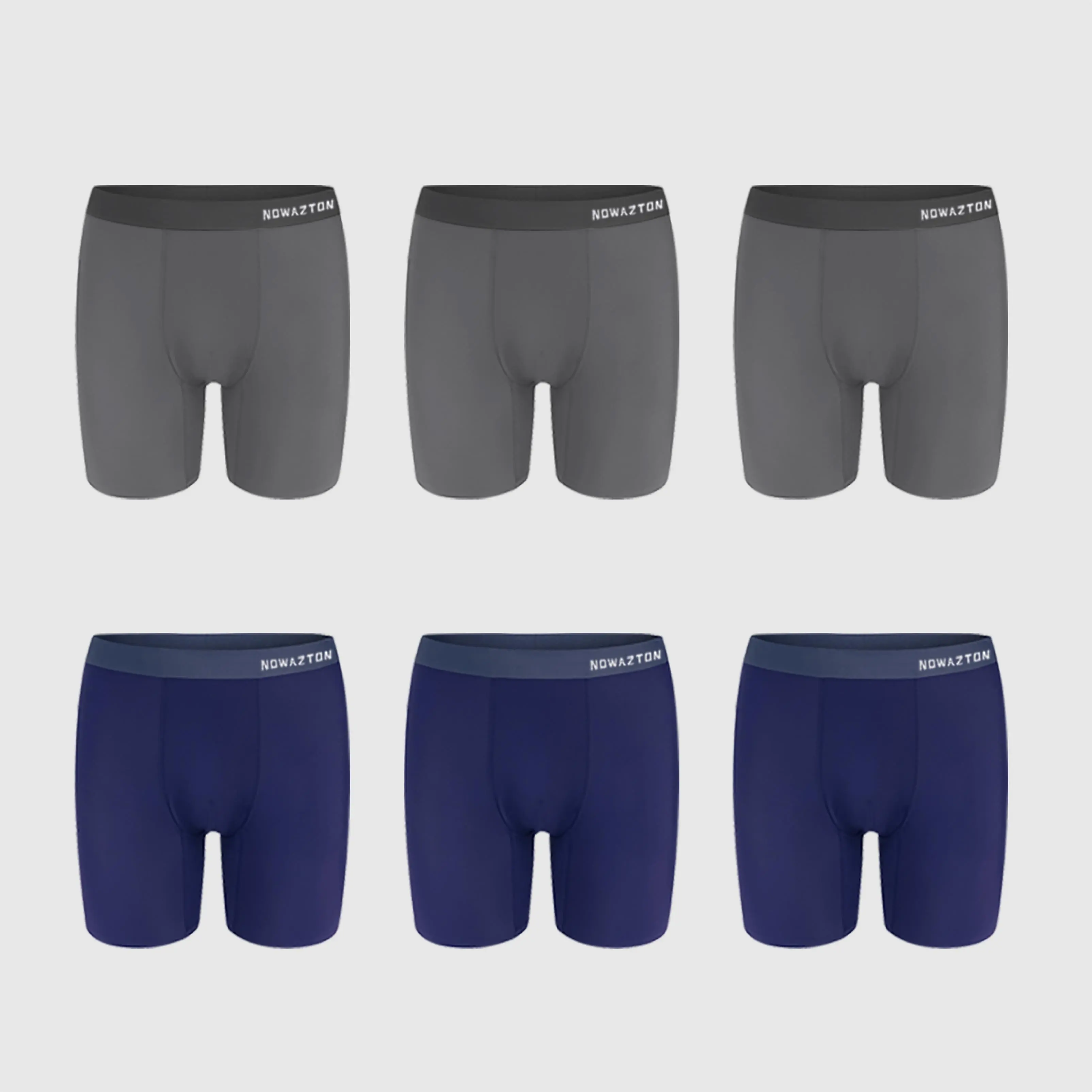 3 Grey + 3 Deep Blue