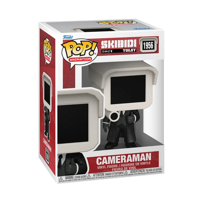 Funko POP: Skibidi Toilet - Cameraman w/ vRare Pop Protector Included