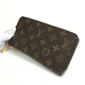 Pre-owned Louis Vuitton canvas Small Leather Goods Clemence cloth wallet BF00174