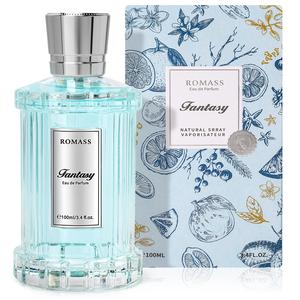 ROMASS   Fantasy Unisex Eau de Parfum | Exotic Floral Woody Amber Fragrance with Orange Blossom, Jasmine, Rose, Vanilla & Cedar | 100ml/3.4oz TikTokShopBlackFriday #Summervibes