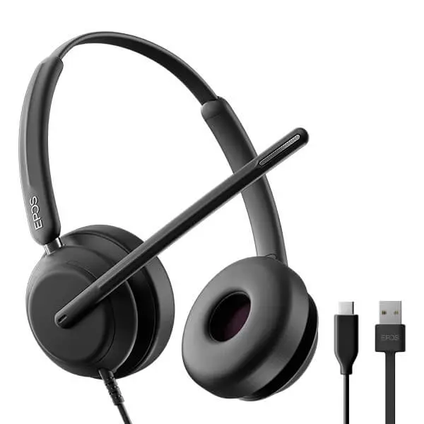 EPOS 1001214 Impact 760T Stereo PC Headset, Black