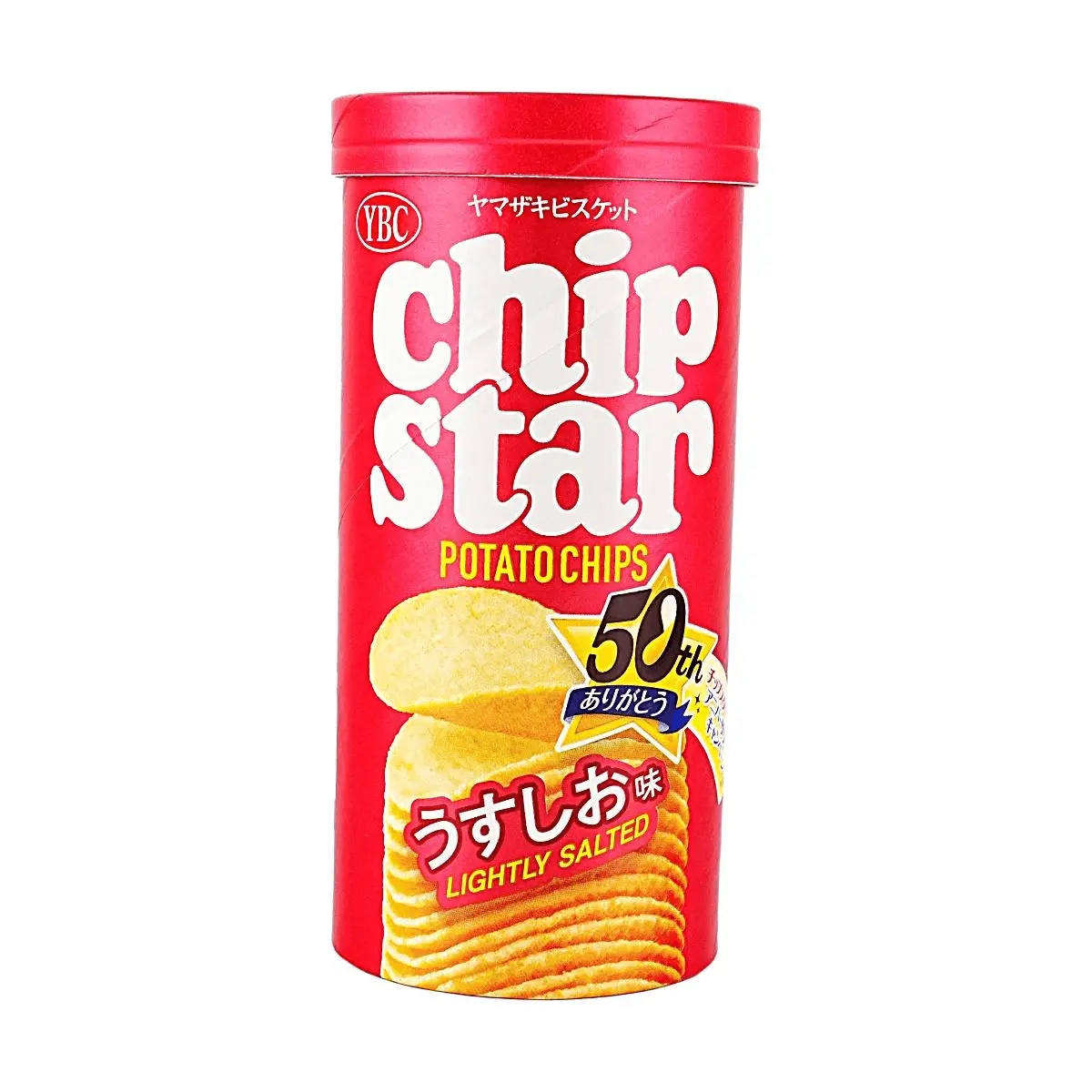 YBC Yamazaki Chip Star Potato Chips Light Salt Flavor 45g - 50th Anniversary Limited Edition