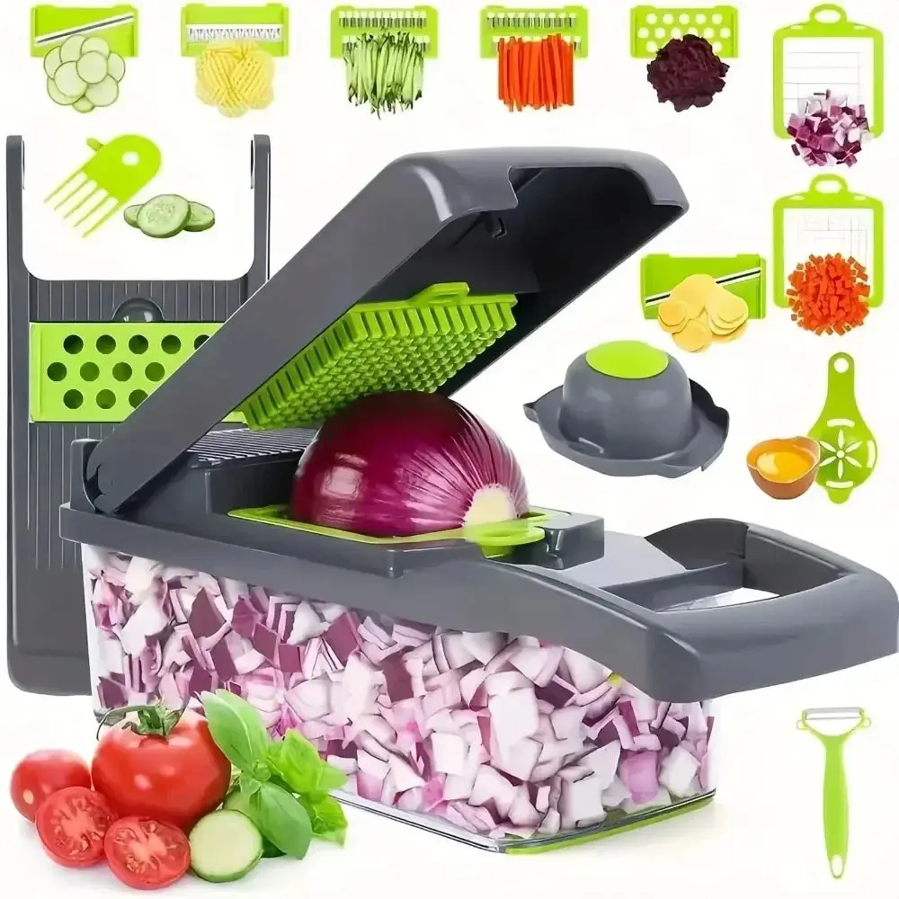 Multifunction Vegetable Chopper & Slicer