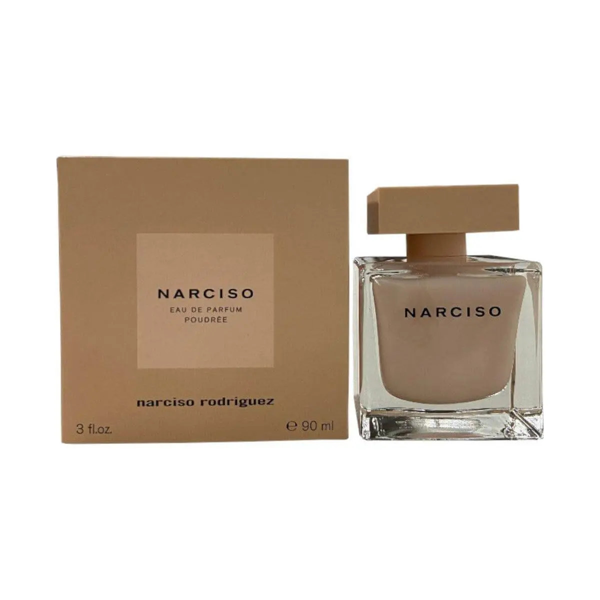 Narciso Rodriguez Narciso Poudrée Eau de Parfum for Women, Signature Scent with Jasmine, Rose, and Woody Musk Notes, 3.0 oz, Single Item, Scented Fragrance Perfume, Women's Fragrance, Cedar, 3 Fl Oz, Jasmine Blend, Bottle, Woody Drydown, Liquid, Fragrance