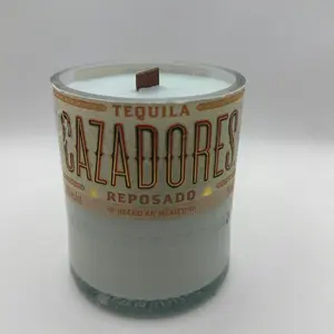 Cazadores Tequila Reposado Candle - Authentic Mexican Aroma - Perfect for Home Decor & Relaxation