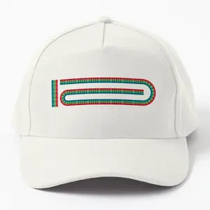 Cribbage Board 3 Track Classic Twill Cap Hat - Ideal for Fans of Cribbage, Classic Board Game Enthusiasts, and Supporters of 3 Track Cribbage Boards
