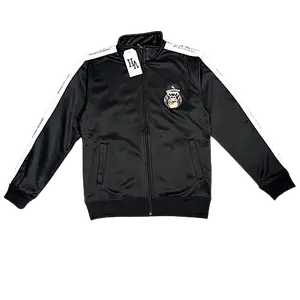 Gorilla Hustle Tracksuit Jacket - Black