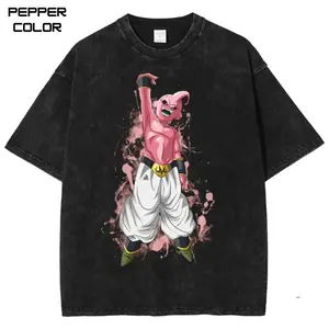 Vintage Majin Boo Evolution Graphic Tee, DBZ Shirt, Retro 90s Anime Tee, Manga shirt, Unisex Streetwear Tee, cotton crewneck shirt, Gift for Anime Lovers