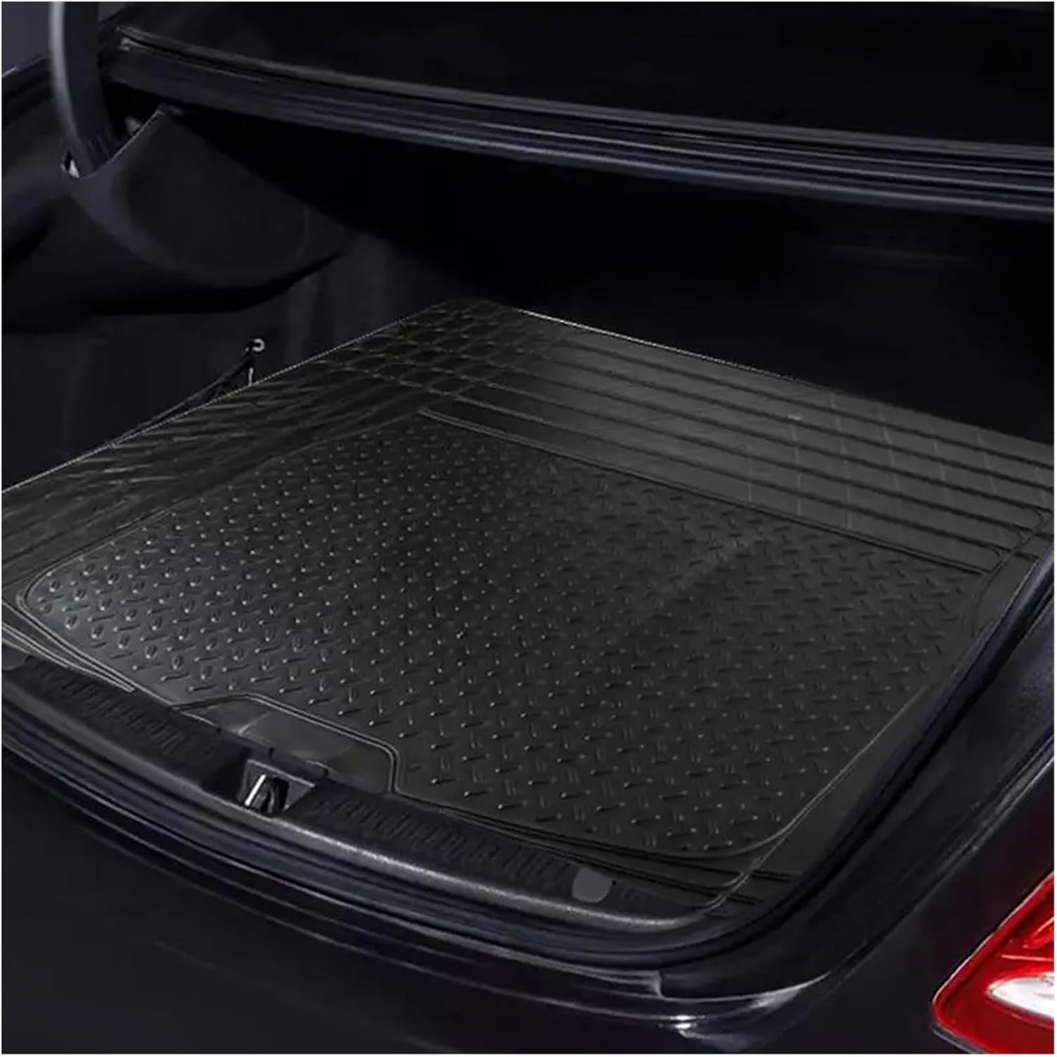 47.2*31.5in Car Cargo Liner All Weather Heavy Duty Trunk Liner Trimmable Floor Mat Universal Automotive Trunk Protection Mat for Cars SUVs Trucks