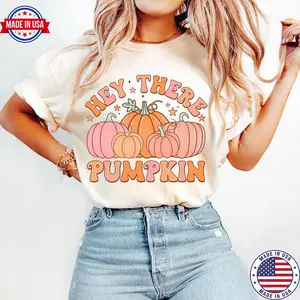 Hey There Pumpkin , Fall Pumpkins , Retro Fall , Autumn Vibes , Pumpkin Season , Pink Pumpkin , Fall Tshirt