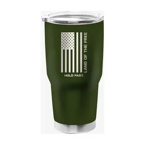 Kerusso 30 oz Dual Wall Tumbler - Land Of The Free