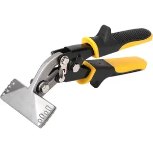 3 Inch Offset Hand Seamer, Sheet Metal Bending Pliers for Roofing, Siding, HVAC, and Metalwork Applications