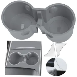 Compatible with 2023 2022 2021 Tesla Model Y Model 3, Anti-Slip Silicone, Removable & Washable, Upgrade Your Car Interior with Accessorie