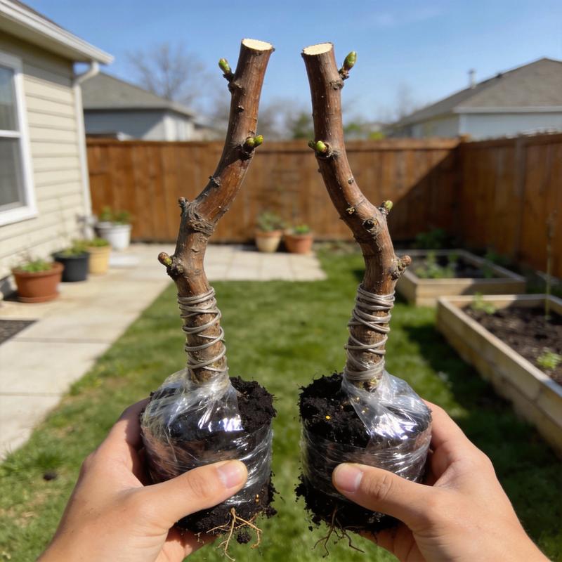 Heirloom Non-GMO Winter Jujube sapling for Pots or Garden Perfect for North or South Growth Blooms in Spring and Summer Heavy Fruit Production