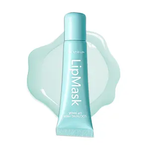 Exfoliating Softening Peptide Lip Balm Soothing Prep Lip Mask — Cooling peel-off lip mask for smoother lip prep and a hydrated feel Flawless ,  Summer Gift Ultra-Moisturizing