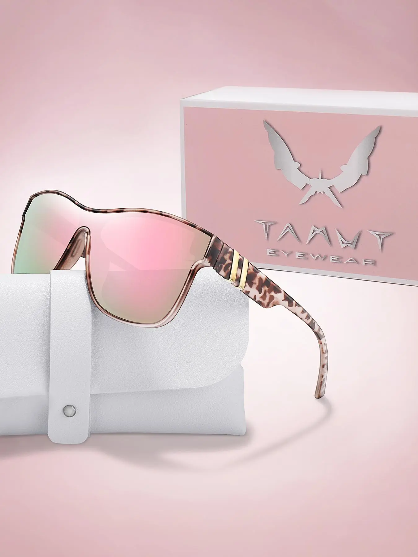 Women's Fashion Leopard Pattern Sunglasses, Summer Sunglasses, Trendy Casual Tinted Lens Sunglasses for Everyday Use, Stylish Sunglasses, Fashion Accessories for Outdoor Activities, Mother's Day Gifts