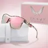 Women's Fashion Leopard Pattern Sunglasses, Summer Sunglasses, Trendy Casual Tinted Lens Sunglasses for Everyday Use, Stylish Sunglasses, Fashion Accessories for Outdoor Activities, Mother's Day Gifts, Trendy Fashion Shades, Fashionable Sunglasses