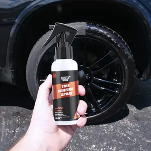 Car Tire Cleaner, 150ml Wheel Type Gloss Spray, Tire Polish Sealing Wax, Hydrophobic Tire Coating