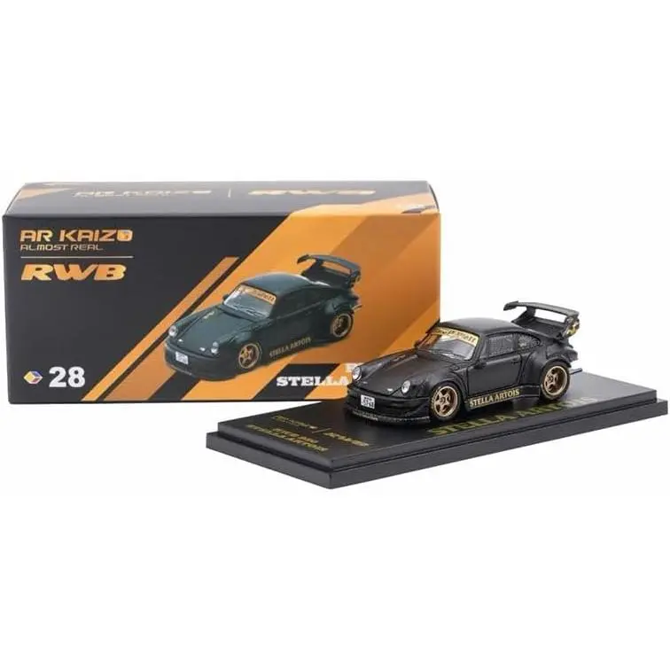 Almost Real 1:64 KAIZO RWB 930 Stella Artois 2026 Hobby Expo China Beijing Special Edition Matte Black 6K0000101