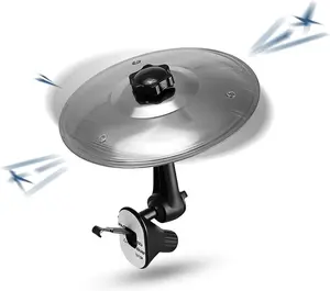 Car Cymbal, Car Cymbal Air Vent, Mini Drum Crash Cymbal For Car Vent, Music Lovers
