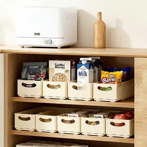 Expandable Adjustable Cabinet Storage Box, Drawer Style Organizer, Kitchen Organization Box, Deep Corner Storage, Home Kitchen Drawer Rack