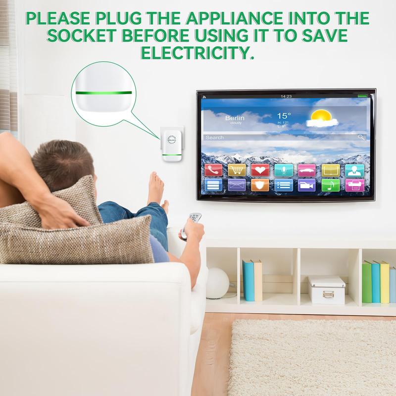 Smart Energy Saving Device, 2 Counts/set Electricity Saving Box, Household Energy Saver, Home Office