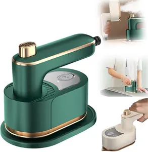 Portable Handheld Clothes Steamer and Iron, Travel Steamer Iron for Clothes Mini, Effortless Wrinkle Removal, Mini Garment Steamer and Iron for Home, Office and Travel