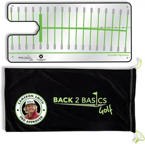 Maximize Your Golf Game: Pro Path Putting Mirror - Portable Training Aid - Perfect Swing Alignment Every Time - Enhance Indoor/Outdoor Golf Practice - Essential Golfing Equipment & Accessories
