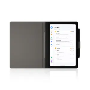 HUION Note E Digital Notebook with Battery-Free Magnetic Pen, 8.4” Notepad for Meeting, Anti-Glare Screen, Bluetooth 6+128GB Writing Tablet with Folio Cover for Drawing/Reading/Sketching/Study