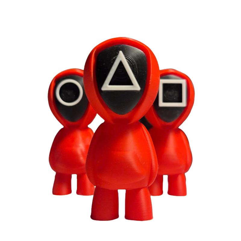 Squid Games Supervisors Mini Characters - Collectible Figures with Unique Designs and Features
