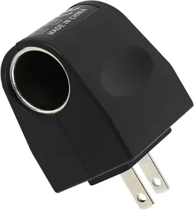 Universal AC to DC Converter, DC 12V 500mA Car Cigarette Lighter to Wall Outlet Adapter, Car AC to DC Female Adapter, Power Supply Transformer Wall Plug for Car Devices
