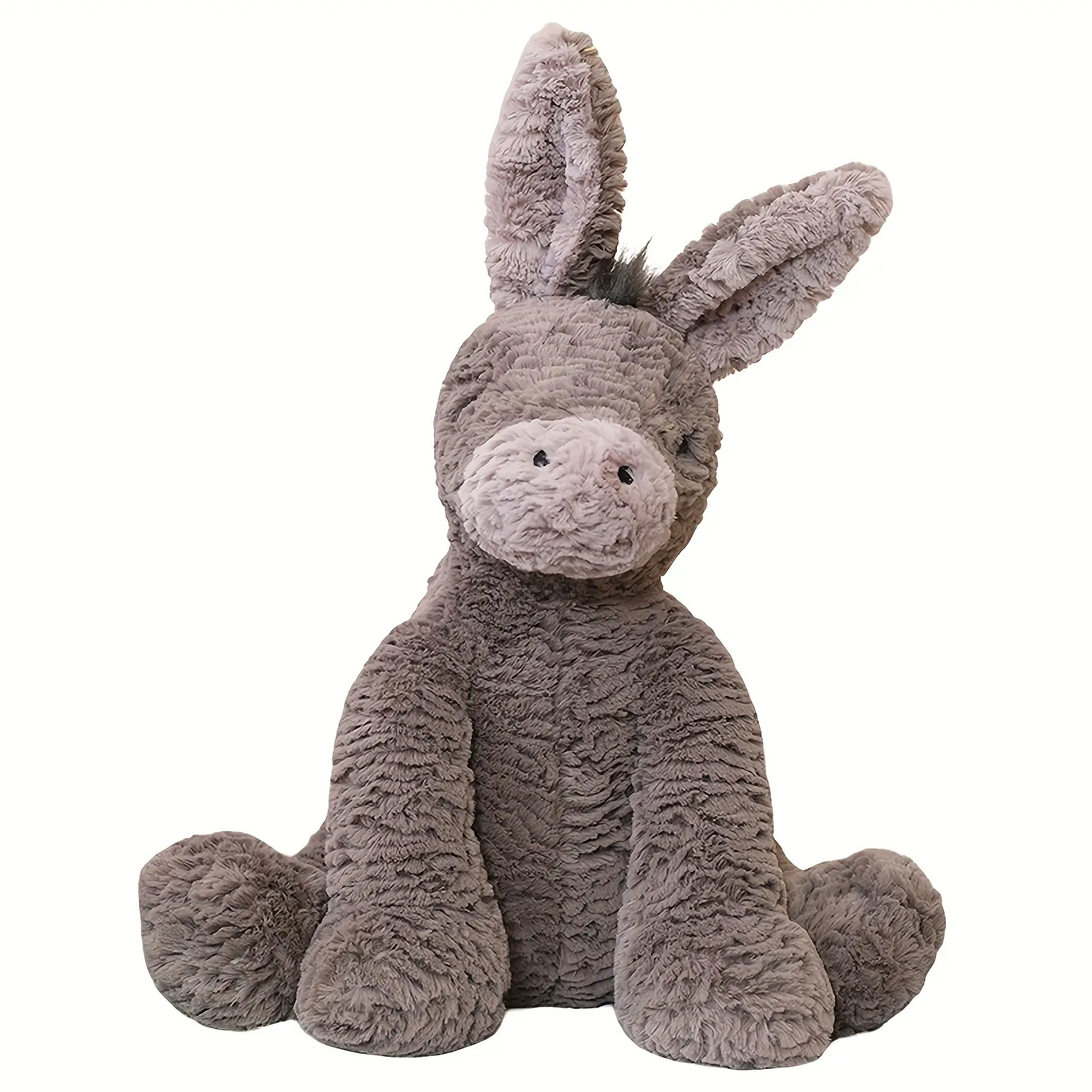 Fur Donkey Doll Simulation Cartoon Animal Donkey Plush Throw Pillow Suitable For Different Scenes, Can Be Used As A Gift For Creative birthday gift/Ne