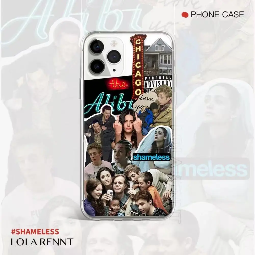 Shameless Gallagher Family Collage Smartphone Case - Retro TV Show Aesthetic, Transparent Soft Back Casing for iPhone 17,16,15,14,13,12,11 Mini,Pro Max,X,XR,XS Max,7,8 Plus - Mobile Phone Accessories for Handheld Cellphone