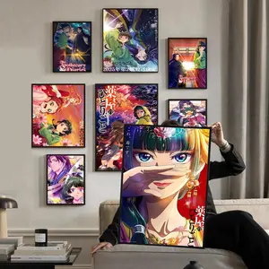 Anime The A-Apothecary Diaries Anime Design Poster HD Waterproof Sticky Wall Art | High-Quality Aesthetic Print for Living Room, Bedroom, Bathroom & Hallway Decor | Trendy & Easy-to-Apply | Durable Gift Idea for Home Decoration