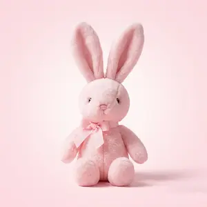 Soft plush rabbit toy, Cute long-eared rabbit doll, Stuffed animals, polyester material, mixed color, Suitable for home decoration, Huggable bedtime significant other, travel accessories, Ideal for birthday, Easter, anniversary gifts